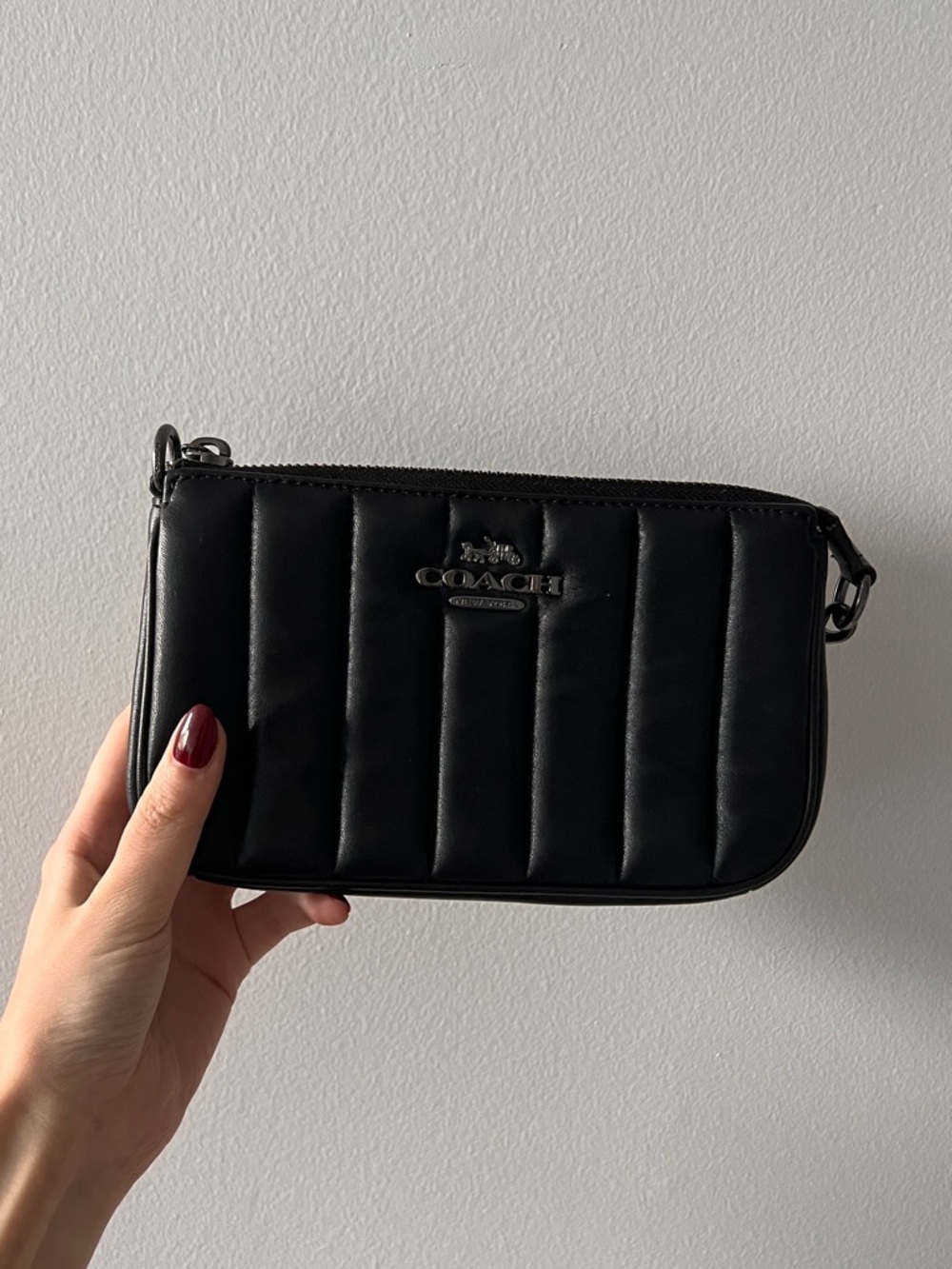 Coach Nolita 9 Quilted Leather Wristlet